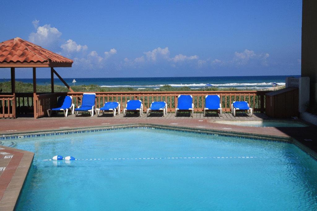 Padre South Hotel On The Beach جنوب جزيرة بادري المظهر الخارجي الصورة